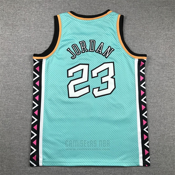 Camiseta Nino All Star 1996 Michael Jordan #23 Verde